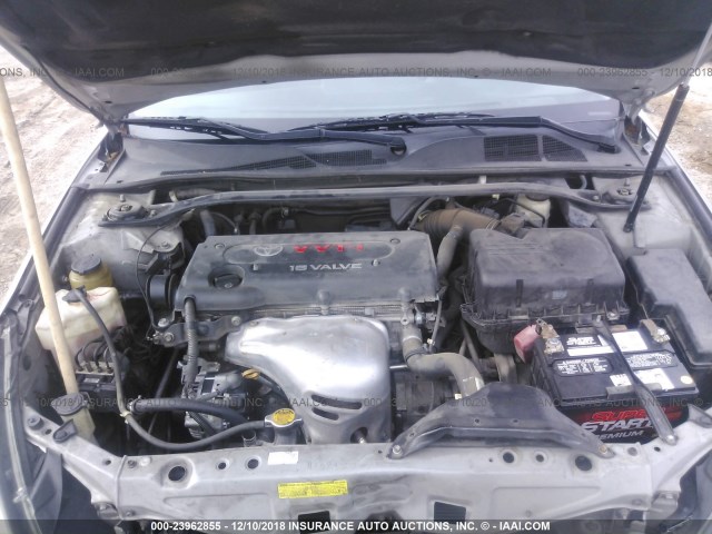 4T1CE38P36U645112 - 2006 TOYOTA CAMRY SOLARA SE/SLE SILVER photo 10
