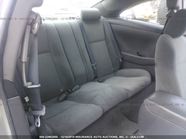 4T1CE38P36U645112 - 2006 TOYOTA CAMRY SOLARA SE/SLE SILVER photo 8