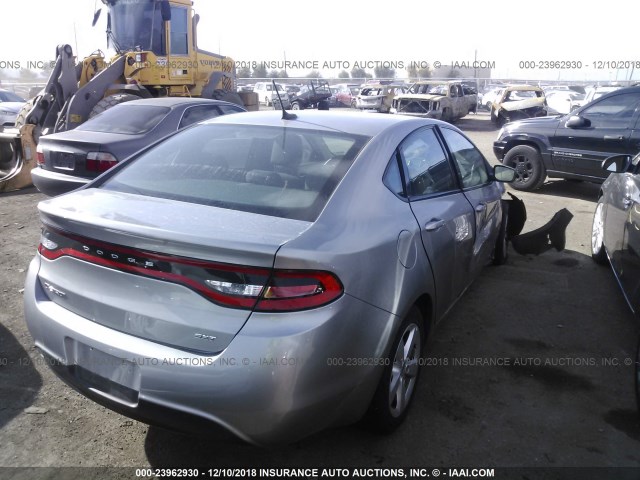 1C3CDFBB2GD766189 - 2016 DODGE DART SXT GRAY photo 3