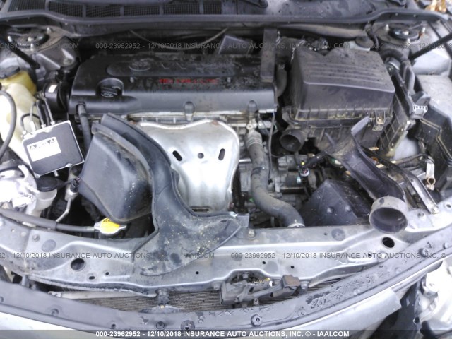 4T1BE46KX9U410882 - 2009 TOYOTA CAMRY SE/LE/XLE GRAY photo 10