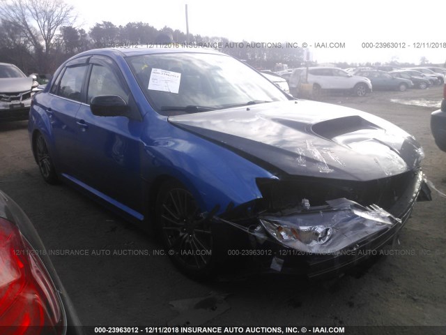 JF1GV7F69DG034283 - 2013 SUBARU IMPREZA WRX BLUE photo 1