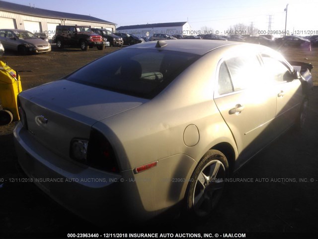 1G1ZB5E04CF232375 - 2012 CHEVROLET MALIBU LS Qızıl foto 4