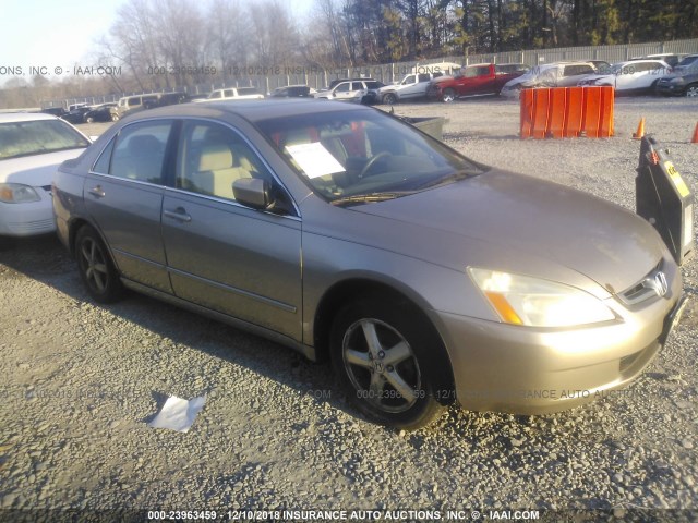 1HGCM56613A084730 - 2003 HONDA ACCORD EX BEIGE photo 1