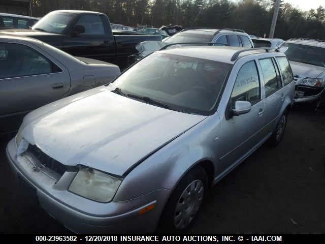 WVWRL61J54W175243 - 2004 VOLKSWAGEN JETTA GL SILVER photo 2