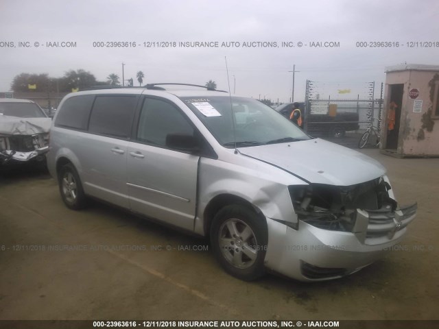 2D4RN4DE9AR254743 - 2010 DODGE GRAND CARAVAN SE GRAY photo 1