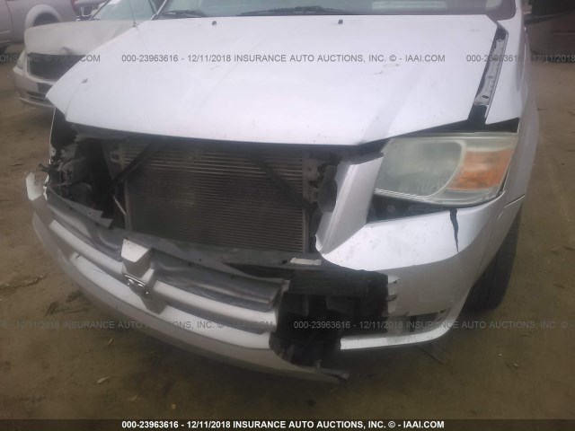 2D4RN4DE9AR254743 - 2010 DODGE GRAND CARAVAN SE GRAY photo 6