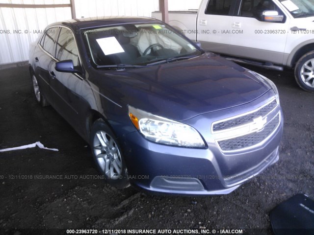 1G11D5SR4DF168138 - 2013 CHEVROLET MALIBU 1LT BLUE photo 1