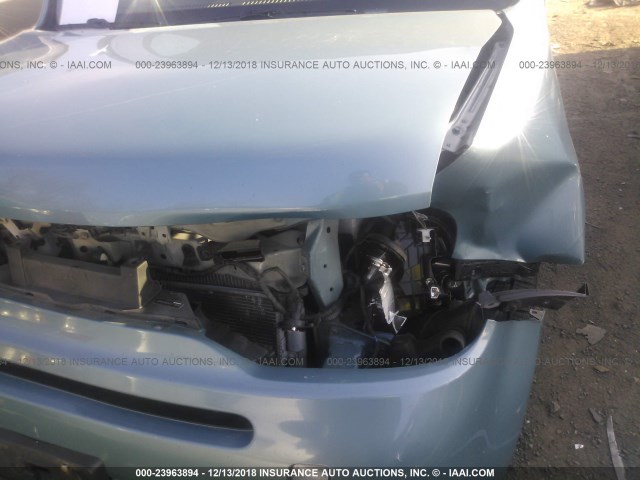 JN8AZ28R49T114690 - 2009 NISSAN CUBE S/SL BLUE photo 6