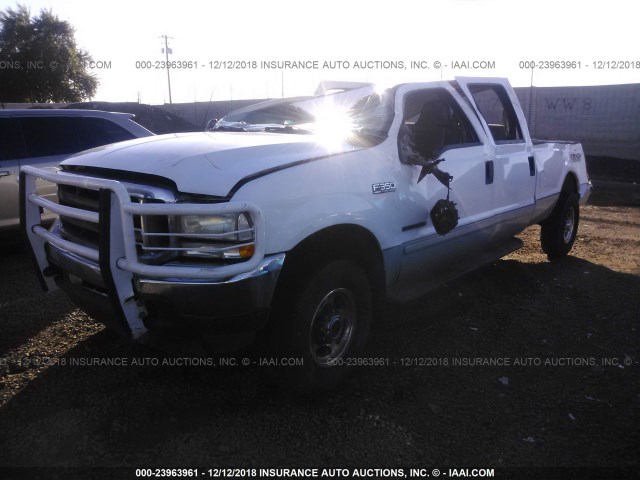 1FTSW31F53EB13218 - 2003 FORD F350 SRW SUPER DUTY WHITE photo 2