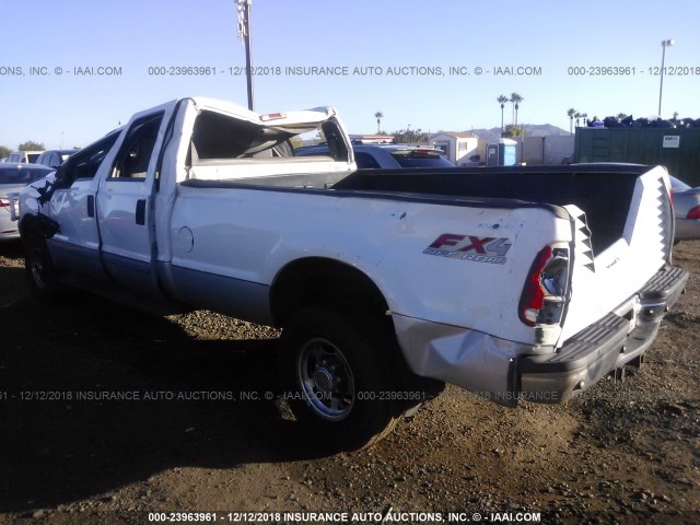 1FTSW31F53EB13218 - 2003 FORD F350 SRW SUPER DUTY WHITE photo 3