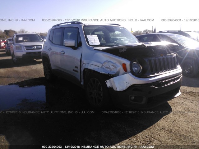 ZACCJABT7GPD33596 - 2016 JEEP RENEGADE LATITUDE GRAY photo 1