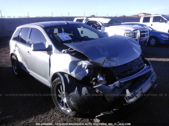 2FMDK38C37BB52757 - 2007 FORD EDGE SEL GRAY photo 1