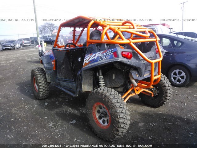 4XAJT9EA6DF681695 - 2013 POLARIS RZR 900 XP EPS ORANGE photo 3