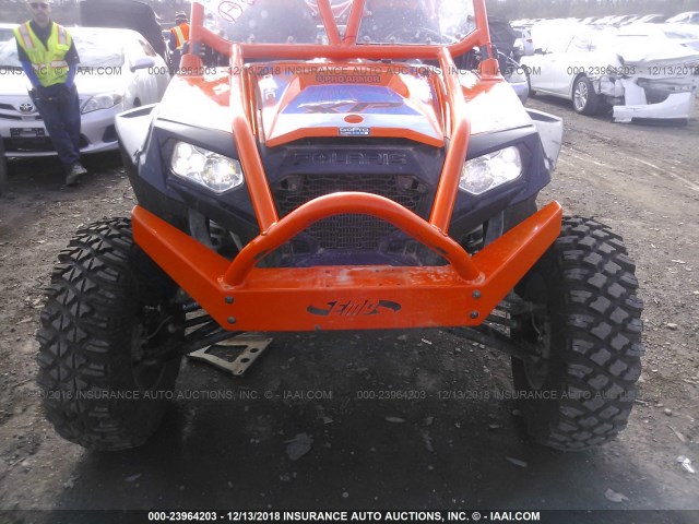 4XAJT9EA6DF681695 - 2013 POLARIS RZR 900 XP EPS ORANGE photo 6