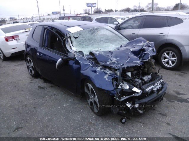 WVWEV7AJ7CW327021 - 2012 VOLKSWAGEN GTI ლურჯი ფოტო 1