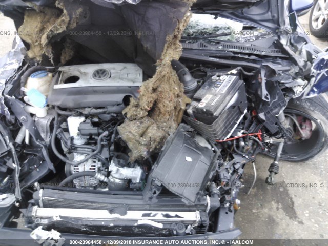 WVWEV7AJ7CW327021 - 2012 VOLKSWAGEN GTI ლურჯი ფოტო 10