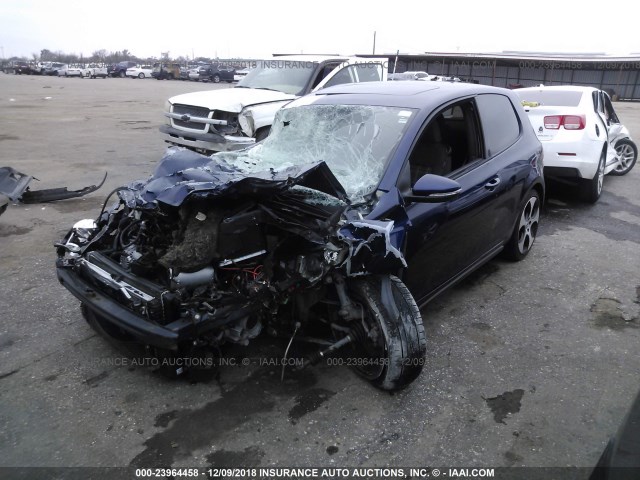 WVWEV7AJ7CW327021 - 2012 VOLKSWAGEN GTI ლურჯი ფოტო 2