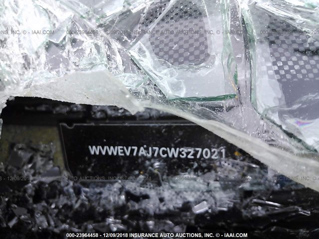 WVWEV7AJ7CW327021 - 2012 VOLKSWAGEN GTI ლურჯი ფოტო 9