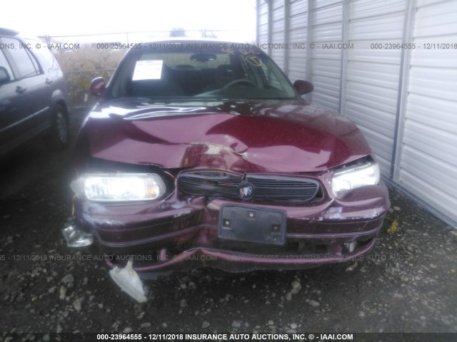 2G4WB52K711281182 - 2001 BUICK REGAL LS MAROON photo 6