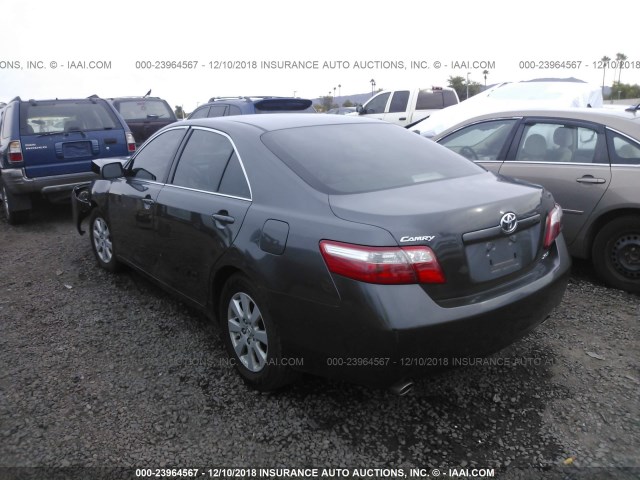 4T1BK46K57U526044 - 2007 TOYOTA CAMRY NEW GENERAT LE/XLE/SE GRAY photo 3