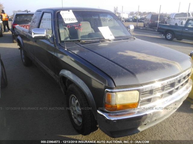 1B7GL23Y2SS266212 - 1995 DODGE DAKOTA GRAY photo 1