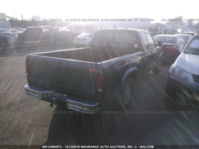 1B7GL23Y2SS266212 - 1995 DODGE DAKOTA GRAY photo 4