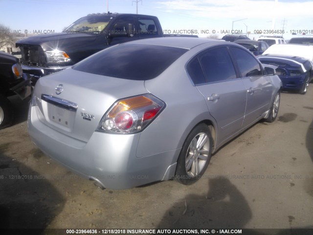 1N4BL2AP9BN444836 - 2011 NISSAN ALTIMA SR SILVER photo 4