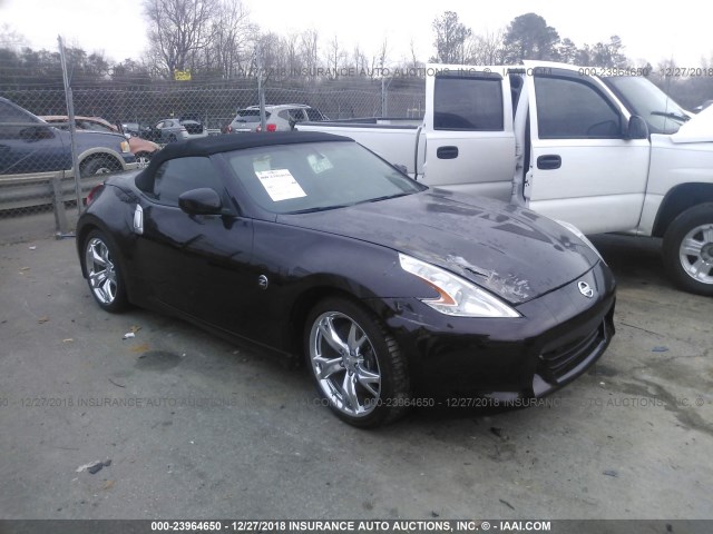 JN1AZ4FH3AM301518 - 2010 NISSAN 370Z BURGUNDY photo 1