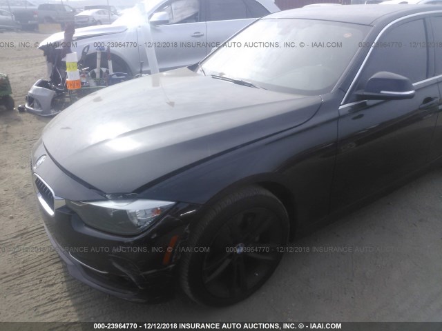 WBA8B9G31HNU52651 - 2017 BMW 330 I BLACK photo 6