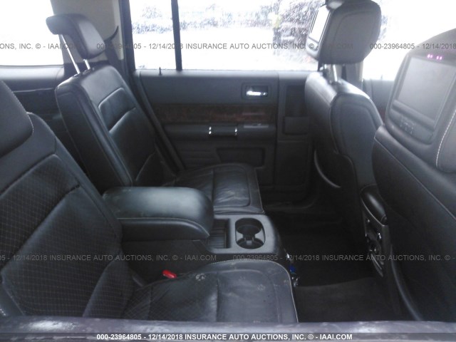 2FMHK6DTXABA76728 - 2010 FORD FLEX LIMITED BLUE photo 8