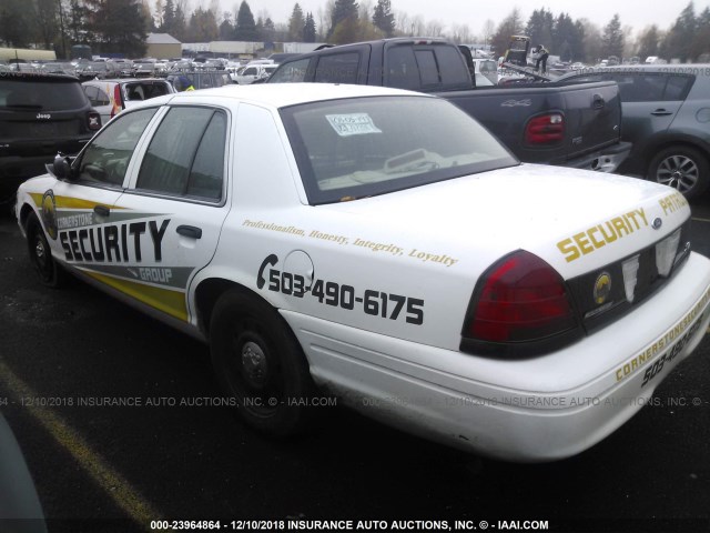 2FABP7BV4AX102593 - 2010 FORD CROWN VICTORIA POLICE INTERCEPTOR WHITE photo 3