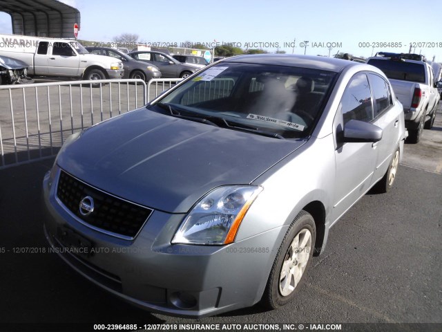 3N1AB61EX8L711878 - 2008 NISSAN SENTRA 2.0/2.0S/2.0SL GRAY photo 2