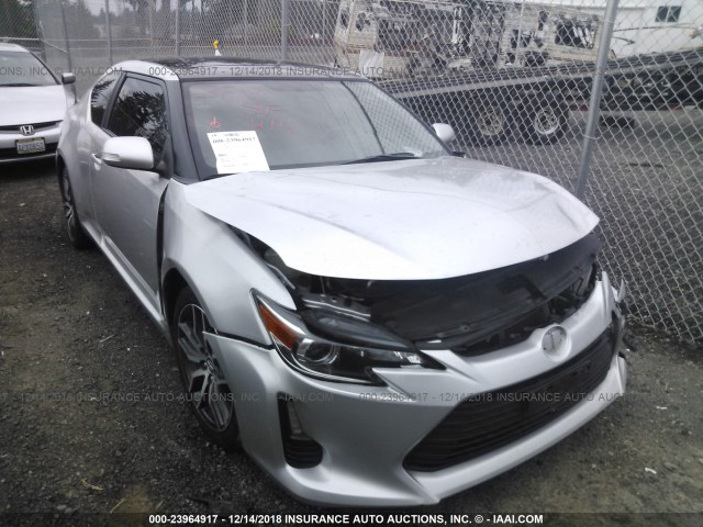 JTKJF5C74E3078191 - 2014 TOYOTA SCION TC ვერცხლისფერი ფოტო 1