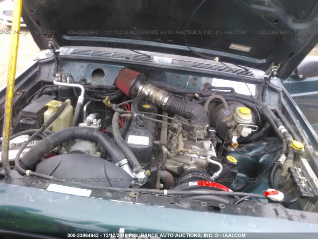 1J4FJ68S2WL212528 - 1998 JEEP CHEROKEE SPORT/CLASSIC Zielony zdjęcie 10