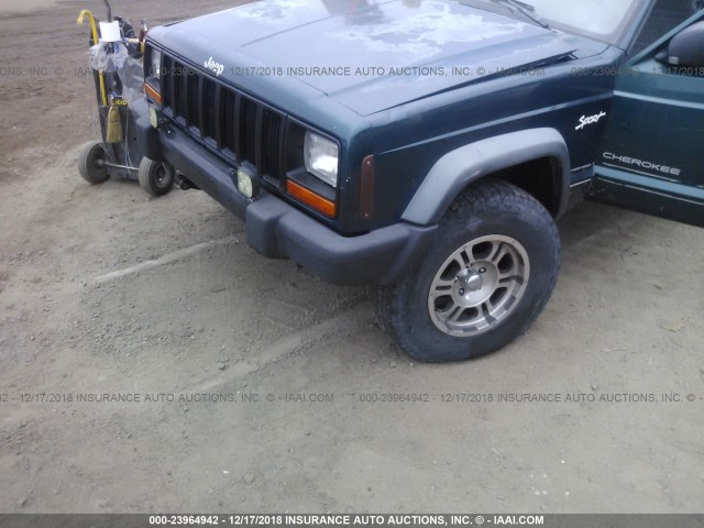 1J4FJ68S2WL212528 - 1998 JEEP CHEROKEE SPORT/CLASSIC Zielony zdjęcie 6