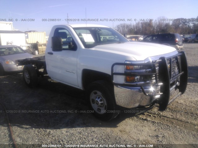 1GB0CUEG9FZ106962 - 2015 CHEVROLET SILVERADO WHITE photo 1