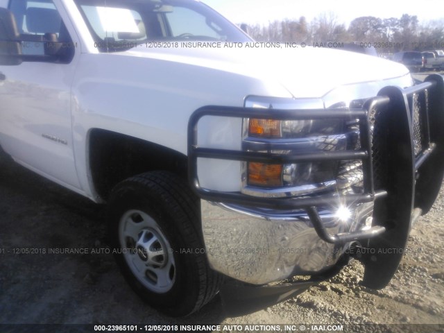 1GB0CUEG9FZ106962 - 2015 CHEVROLET SILVERADO WHITE photo 6