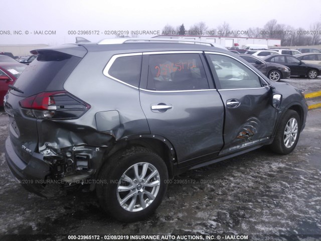 5N1AT2MV3JC708526 - 2018 NISSAN ROGUE SV/SL GRAY photo 4