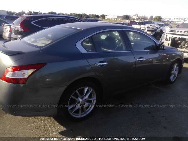 1N4AA5AP3AC832643 - 2010 NISSAN MAXIMA S/SV GRAY photo 6