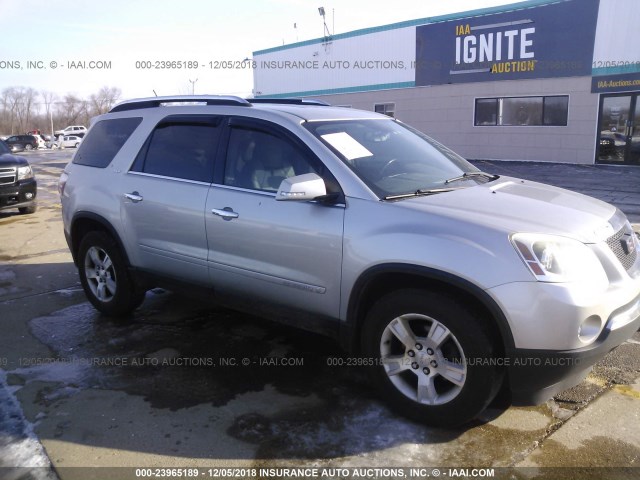 1GKER33738J225755 - 2008 GMC ACADIA SLT-2 SILVER photo 1