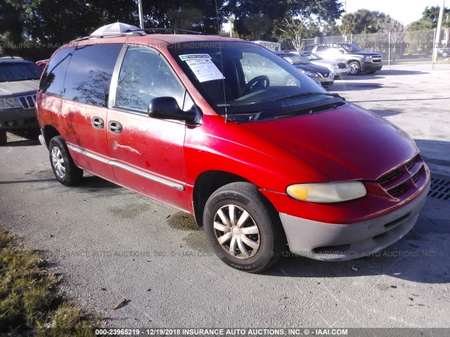 2B4FP2535XR272836 - 1999 DODGE CARAVAN RED photo 1