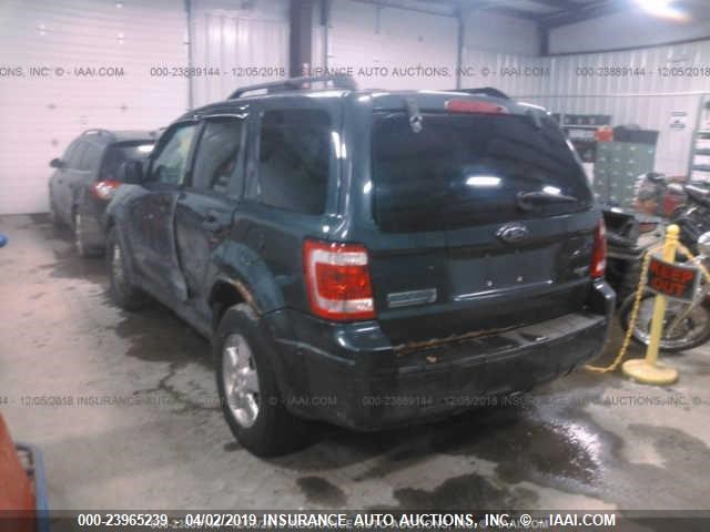 1FMCU931X8KA83443 - 2008 FORD ESCAPE XLT GRAY photo 3