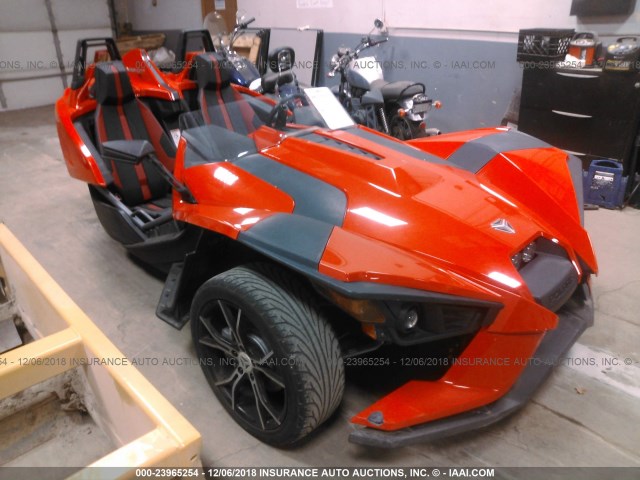 57XAAPFA1F5104333 - 2015 POLARIS SLINGSHOT SL RED photo 1