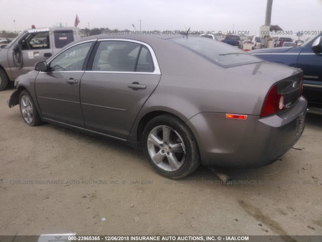 1G1ZD5E19BF222944 - 2011 CHEVROLET MALIBU 2LT TAN photo 3