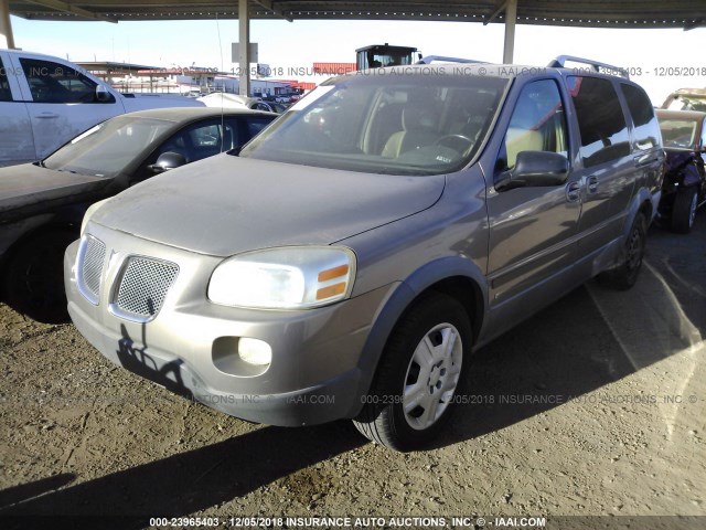 1GMDX33L46D238726 - 2006 PONTIAC MONTANA SV6 TAN photo 2