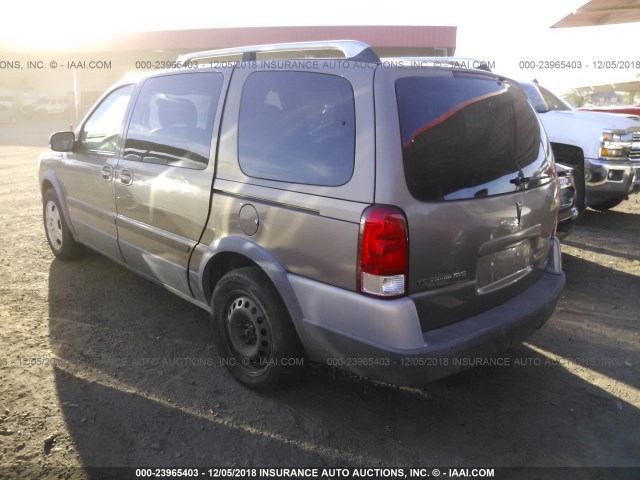 1GMDX33L46D238726 - 2006 PONTIAC MONTANA SV6 TAN photo 3