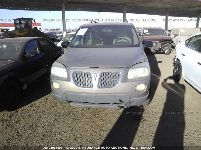 1GMDX33L46D238726 - 2006 PONTIAC MONTANA SV6 TAN photo 6