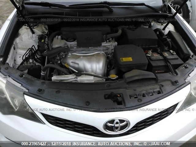 4T1BF1FK1CU518312 - 2012 TOYOTA CAMRY SE/LE/XLE 白色 照片 10