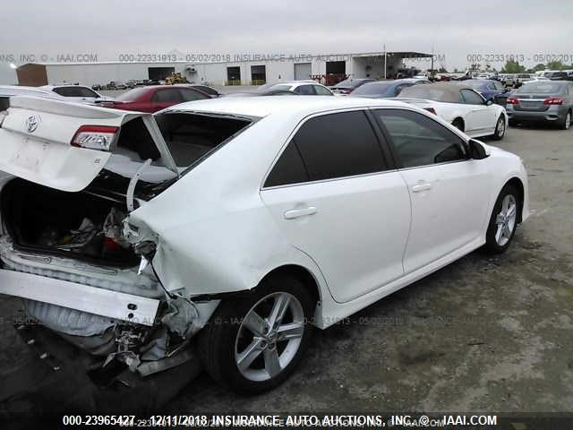 4T1BF1FK1CU518312 - 2012 TOYOTA CAMRY SE/LE/XLE 白色 照片 4