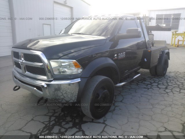 3C7WRKAL9EG177236 - 2014 RAM 4500 BLACK photo 2